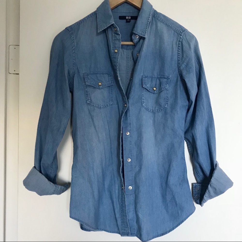 SOLD Chambray button down shirt